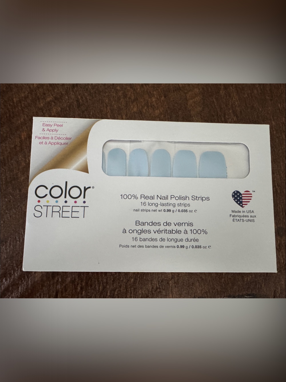 Color Street Aspen Sky Nail Polish Strips